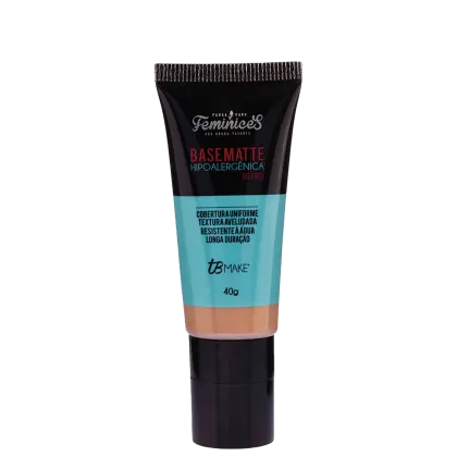 Imagem do produto TB Make Pausa para Feminices Bruna Tavares Hipoalergênica Matte M30 - Base Líquida 40g
