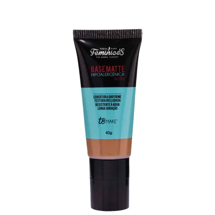 Imagem do produto TB Make Pausa para Feminices Bruna Tavares Hipoalergênica Matte M40 - Base Líquida 40g