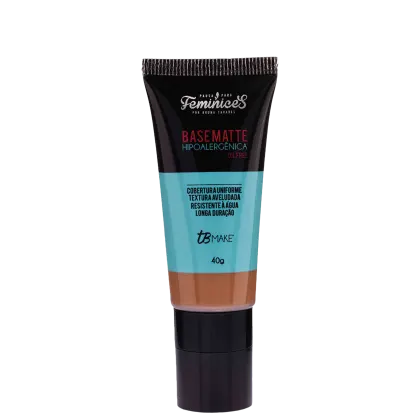 Imagem do produto TB Make Pausa para Feminices Bruna Tavares Hipoalergênica Matte E10 - Base Líquida 40g