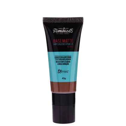 Imagem do produto TB Make Pausa para Feminices Bruna Tavares Hipoalergênica Matte E30 - Base Líquida 40g