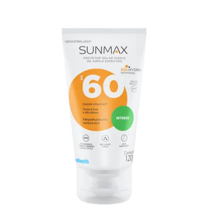 Imagem do produto Sunmax Intense FPS60 - Protetor Solar Facial 120g