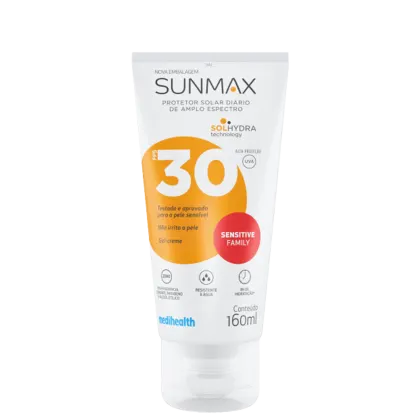 Imagem do produto Sunmax Sensitive FPS 30 - Protetor Solar 160ml