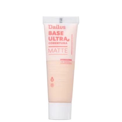 Imagem do produto Dailus Ultra Cobertura Matte D1 Claro - Base Líquida 28ml