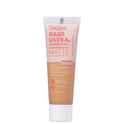 Imagem do produto Dailus Ultra Cobertura Matte D9 Escuro - Base Líquida 28ml