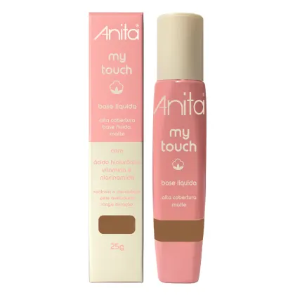 Imagem do produto ANITA BASE LIQUIDA MY TOUCH 25G TOM:08