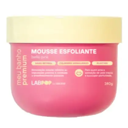 Imagem do produto Labotrat Meu Banho Premium Belle Pink Mousse Esfoliante 240g