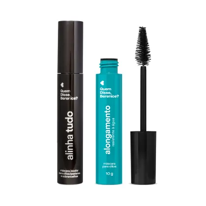Imagem do produto Combo Quem Disse, Berenice?: Máscara de Cílios Alongamento 10g + Máscara Para Cílios e Sobrancelhas Incolor 12g
