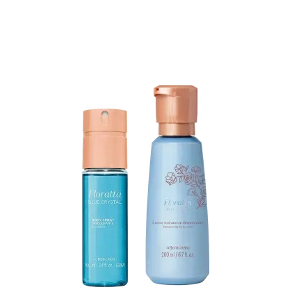 Imagem do produto Combo Floratta Blue Crystal: Body Spray 100ml + Creme Corporal 200ml