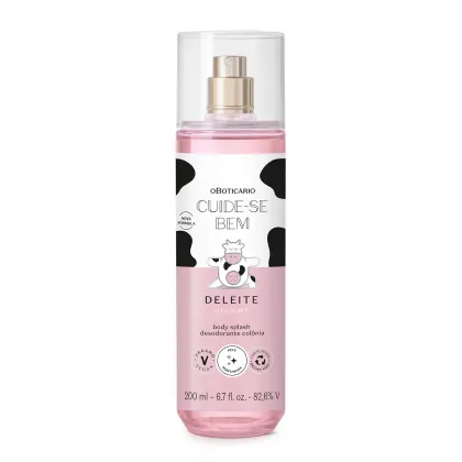 Imagem do produto Cuide-se Bem Deleite o Boticário - Body Splash Desodorante Colônia 200ml