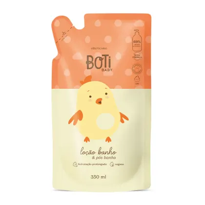 Imagem do produto Boti Baby o Boticário Banho e Pós-Banho Refil - Loção Hidratante Corporal 350ml