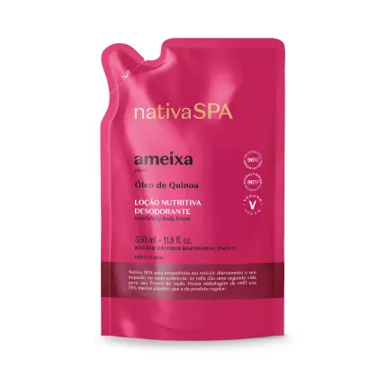 Imagem do produto Refil Nativa SPA Loção Desodorante Hidratante Corporal Ameixa 350ml