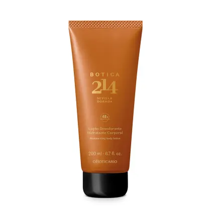 Imagem do produto Sevilla Dorada o Boticário - Loção Desodorante Hidratante Corporal 200ml