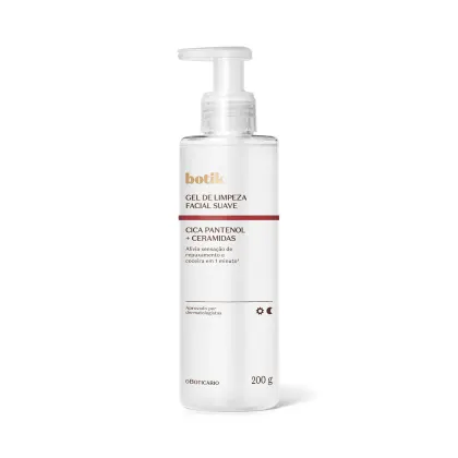Imagem do produto Gel de Limpeza Facial Suave Botik Cica Pantenol E Ceramidas 200g
