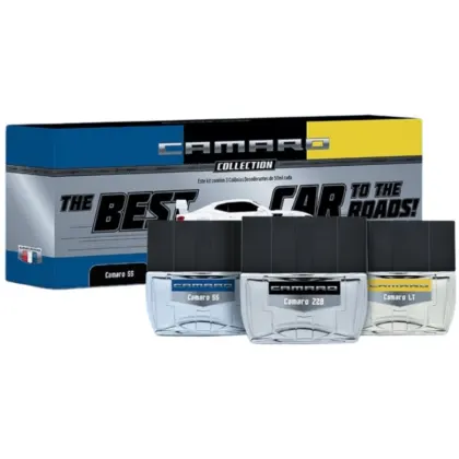 Imagem do produto Kit Camaro Collection ( Blue 50ml + Black 50ml + Yellow 50ml )