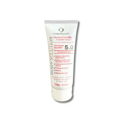 Creme redutor de marcas MellanCorp Max, da marca Cosmobeauty.