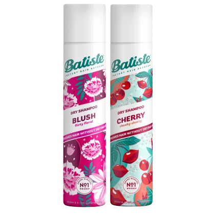 Imagem do produto SHAMPOO A SECO BATISTE BLUSH + BATISTE CHERRY 200ML