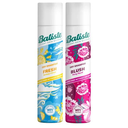 Imagem do produto SHAMPOO A SECO BATISTE BLUSH + BATISTE FRESH 200ML