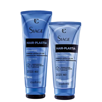Imagem do produto Combo Siàge Hair Plastia Shampoo + Condicionador