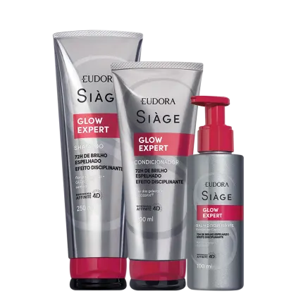 Imagem do produto Kit Eudora Siàge Glow Expert Trio (3 Produtos)