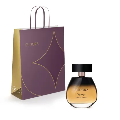 Imagem do produto Combo Eudora Velvet Sensual: Desodorante Colônia 100ml + Sacola