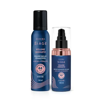 Imagem do produto Kit Eudora Siàge Volume Imediato Intenso (2 Produtos)