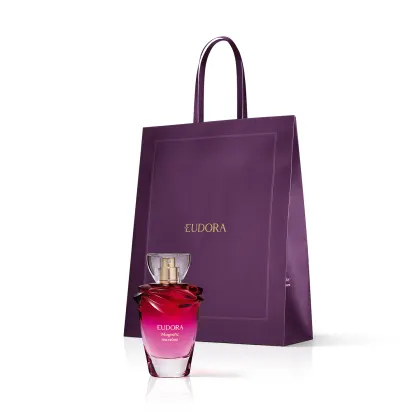 Imagem do produto Combo Presente Magnific Pink Peônia: Desodorante Colônia 75ml + Sacola
