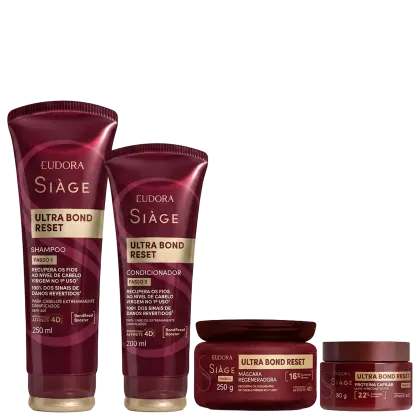 Imagem do produto Kit Eudora Siàge Ultra Bond Reset (4 Produtos)