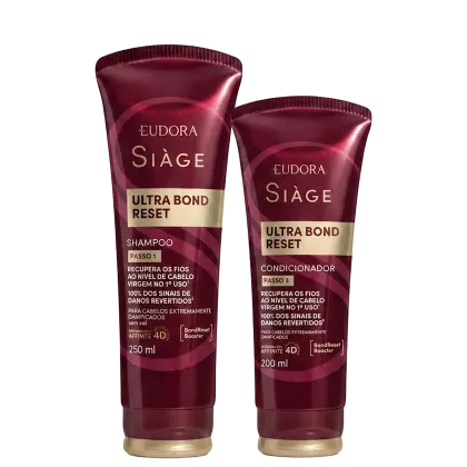 Imagem do produto Kit Eudora Siàge Ultra Bond Reset (2 Produtos)