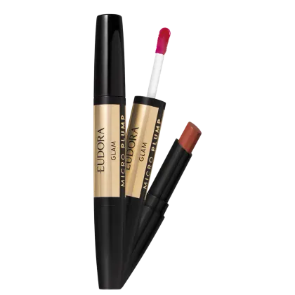Imagem do produto Eudora Glam Micro Plump Duo Terracota Retrô - Batom 1,8g