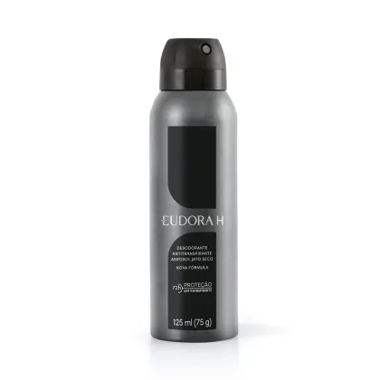 Imagem do produto Eudora H Antitranspirante Aerossol - Desodorante Masculino 125ml
