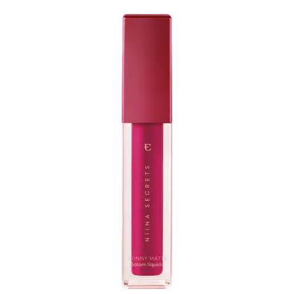 Imagem do produto Eudora Niina Secrets Skinny Matte Pink Peônia - Batom Líquido 5ml