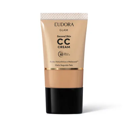 Imagem do produto Eudora Glam Second Skin 50 - CC Cream 30ml