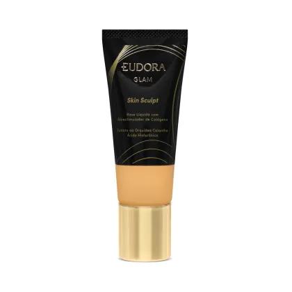 Imagem do produto Eudora Glam Skin Sculpt Semi Matte Cor 65 - Base Líquida 30ml