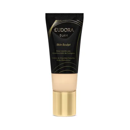 Imagem do produto Eudora Glam Skin Sculpt Semi Matte Cor 10 - Base Líquida 30ml
