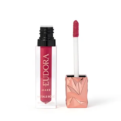 Imagem do produto Eudora Metals Rosé Terracota Malva - Batom Líquido 2,5ml