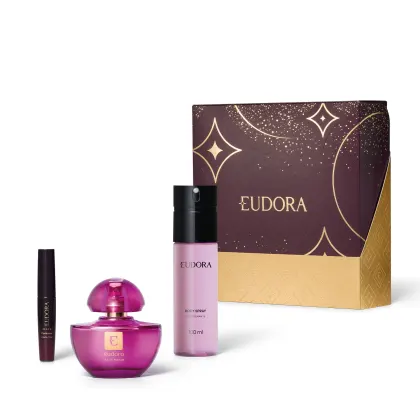 Imagem do produto Kit Presente Eudora Roxo Lovers (3 itens)
