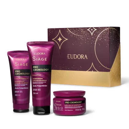 Imagem do produto Kit Presente Siàge Pro Cronology Eudora (3 itens)