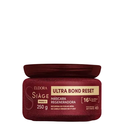 Imagem do produto Eudora Siàge Ultra Bond Reset - Máscara Capilar Regeneradora 250g