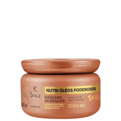 Imagem do produto Eudora Siàge Nutri Óleos Poderosos - Máscara Capilar 250g