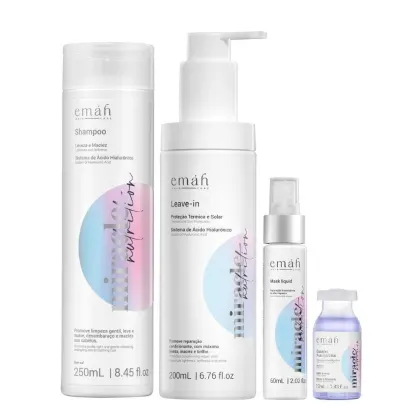 Kit Emáh Miracle Nutrition 13 com 4 Produtos