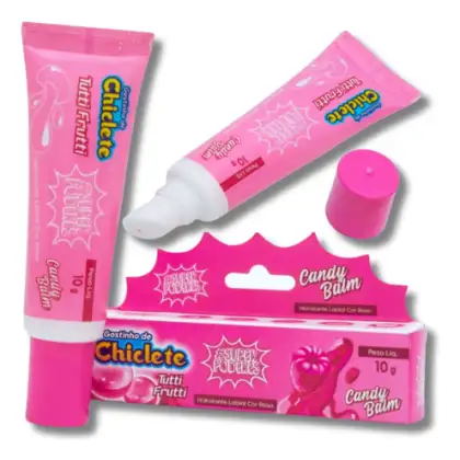Imagem do produto Hidratante Labial Candy Balm Gloss Chiclete Tutti Frutti