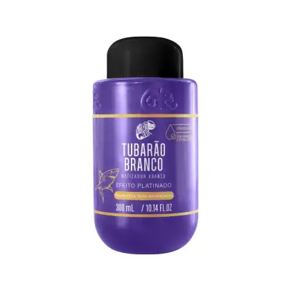 Imagem do produto Matizador Pronto Uso Tubarão Branco Efeito Platinado Kamaleão Color 300ml