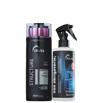 Imagem do produto Kit Truss Structure - Shampoo 300ml + Uso Obrigatório 260ml