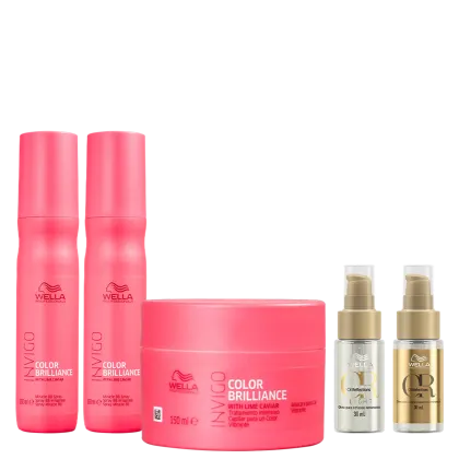 Imagem do produto Kit Brilliance Máscara, 2 Leave-in e 2 Oil Reflections