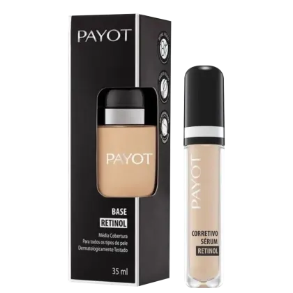 Imagem do produto Kit Payot Retinol Base + Corretivo Cor:20