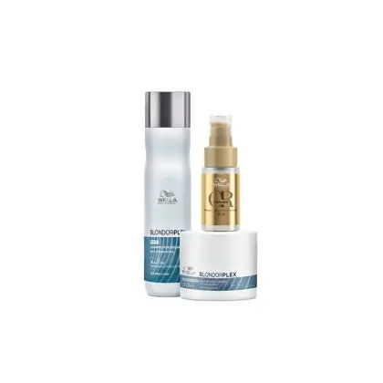 Imagem do produto Kit Wella Professionals Shampoo Mask Duo + Oil Reflections  - 30ml (3 Produtos)