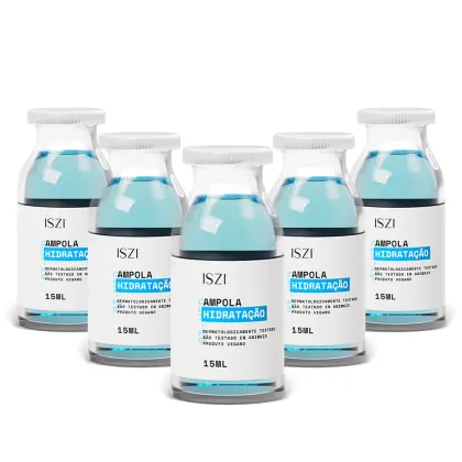 Imagem do produto Kit 5 Ampolas Hidratação - Ativos Naturais Brilho