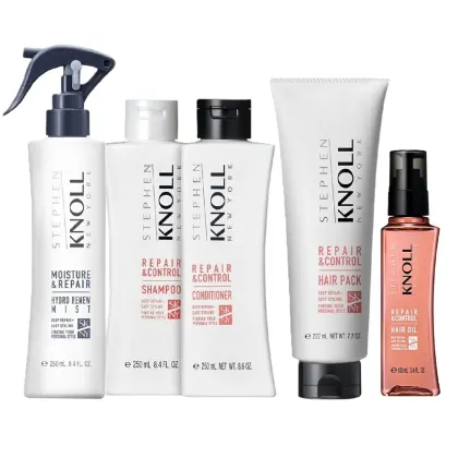 Imagem do produto Stephen Knoll Repair & Control Shampoo & Condicionador 250ml + Máscara 222ml + Leave-in Moisture 250ml + Hair Oil 100ml