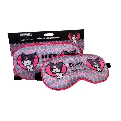 Imagem do produto Máscara De Dormir Kuromi com Elástico Lilás Klass Vough
