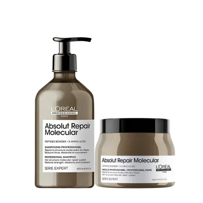 Imagem do produto Kit L'Oréal Professionnel Absolut Repair Molecular Tratamento Duo Care (2 Produtos)